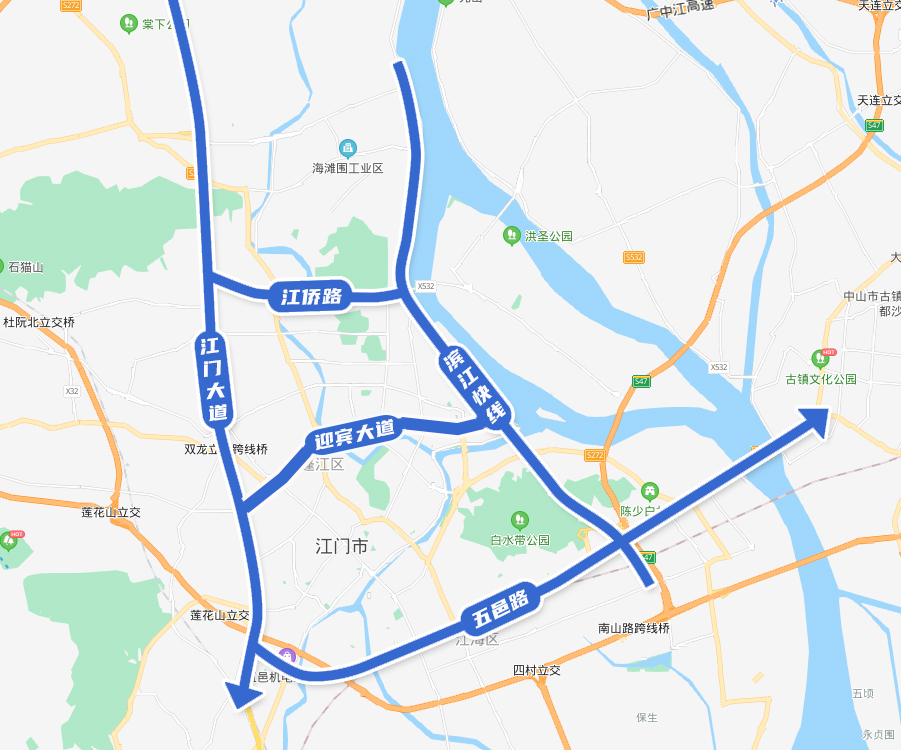 超70亿!滨江快线、过江通道双双“起飞”!江门还是太全面了!(图7)