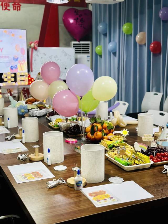 共筑和谐团队—海南新视线年季度员工生日会成功举办(图5)
